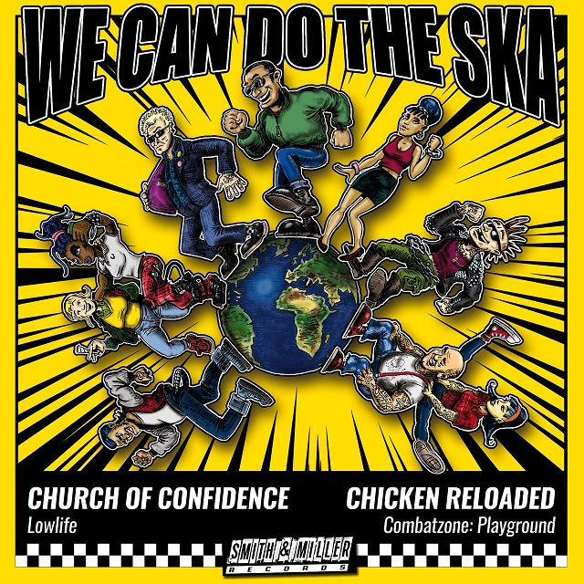 Read more about the article CHURCH OF CONFIDENCE / CHICKEN RELOADED – We can do the Ska Vol. 2 (Split-7″)