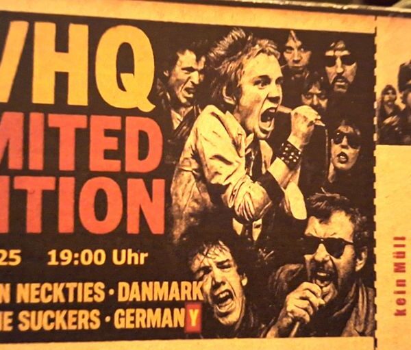 COLUMBIAN NECKTIES & CELLOPHANE SUCKERS – 13.09.2025, Hamburg