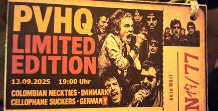 Read more about the article COLUMBIAN NECKTIES & CELLOPHANE SUCKERS – 13.09.2025, Hamburg