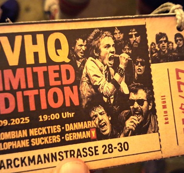 COLUMBIAN NECKTIES & CELLOPHANE SUCKERS – 13.09.2025, Marckmannstraße (Hamburg)